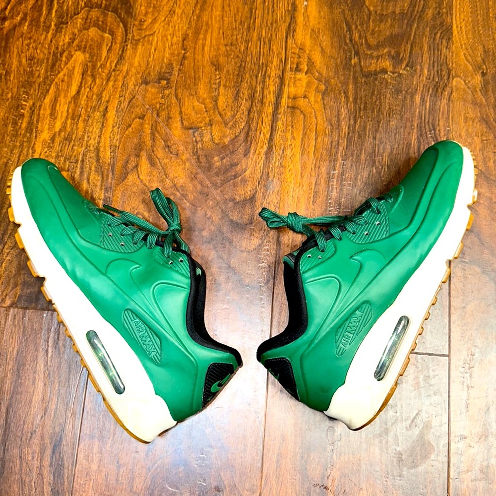 US 9 Nike Men's Air Max 90 VT Q Gorge Green/Light Bone